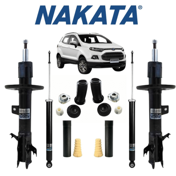 Amortecedor Dianteiro E Traseiro Monroe + Kit Batente Ford Ecosport 2012 A 2020 - Imagem 5